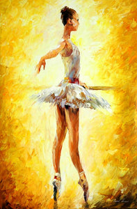 IN THE BALLET CLASS - Sluneční balet - reprodukce Leonida Afremova