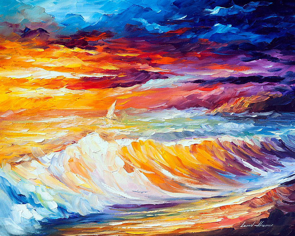 GOLD WAVES - Zlaté vlny -reprodukce Leonida Afremova