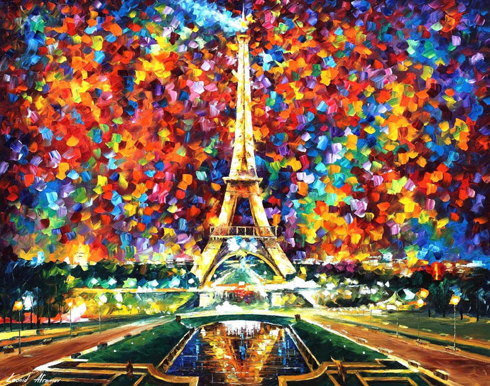 PARIS OF MY DREAMS - Paříž mých snů / reprodukce Leonida Afremova