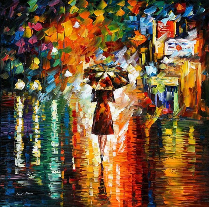 RAIN PRINCESS - Duhová dáma -  obraz Leonida Afremova